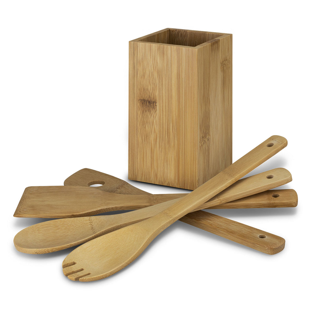 Bamboo Kitchen Utensils - Set