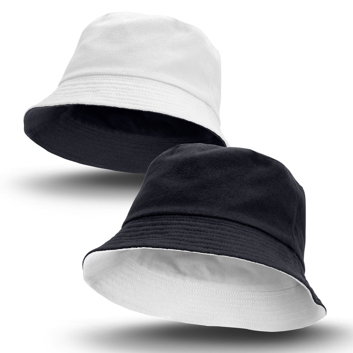 Reversible Bucket Hat - Black/White