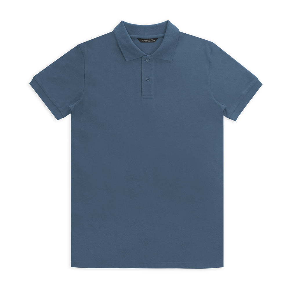 TRENDSWEAR Carter Men's Polo - Slate Blue