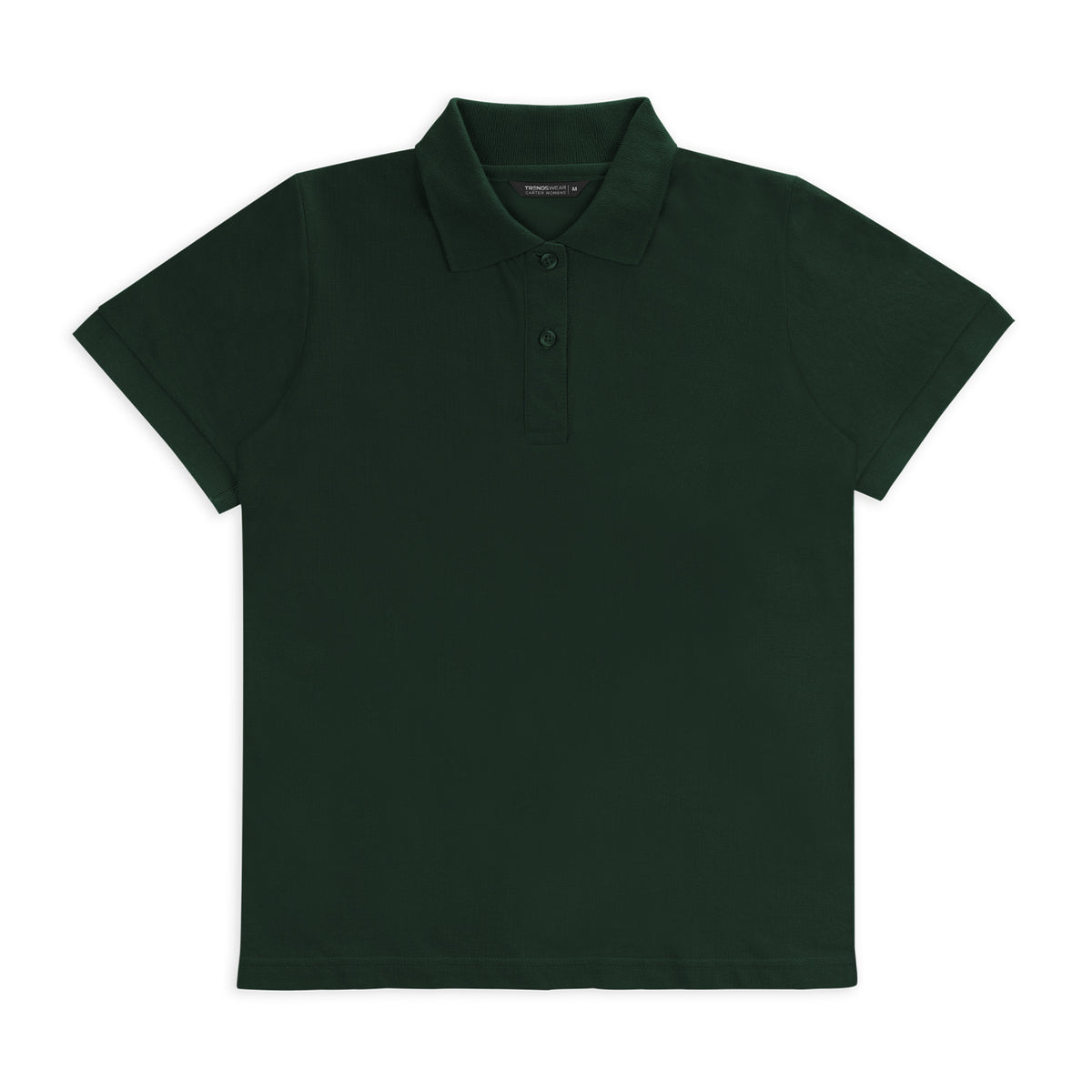 TRENDSWEAR Carter Women's Polo - Bottle Green