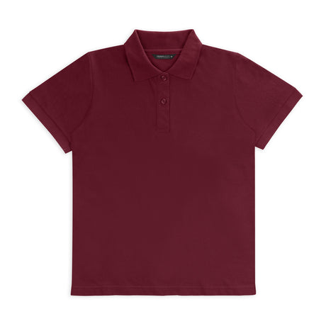 TRENDSWEAR Carter Women's Polo - Burgundy