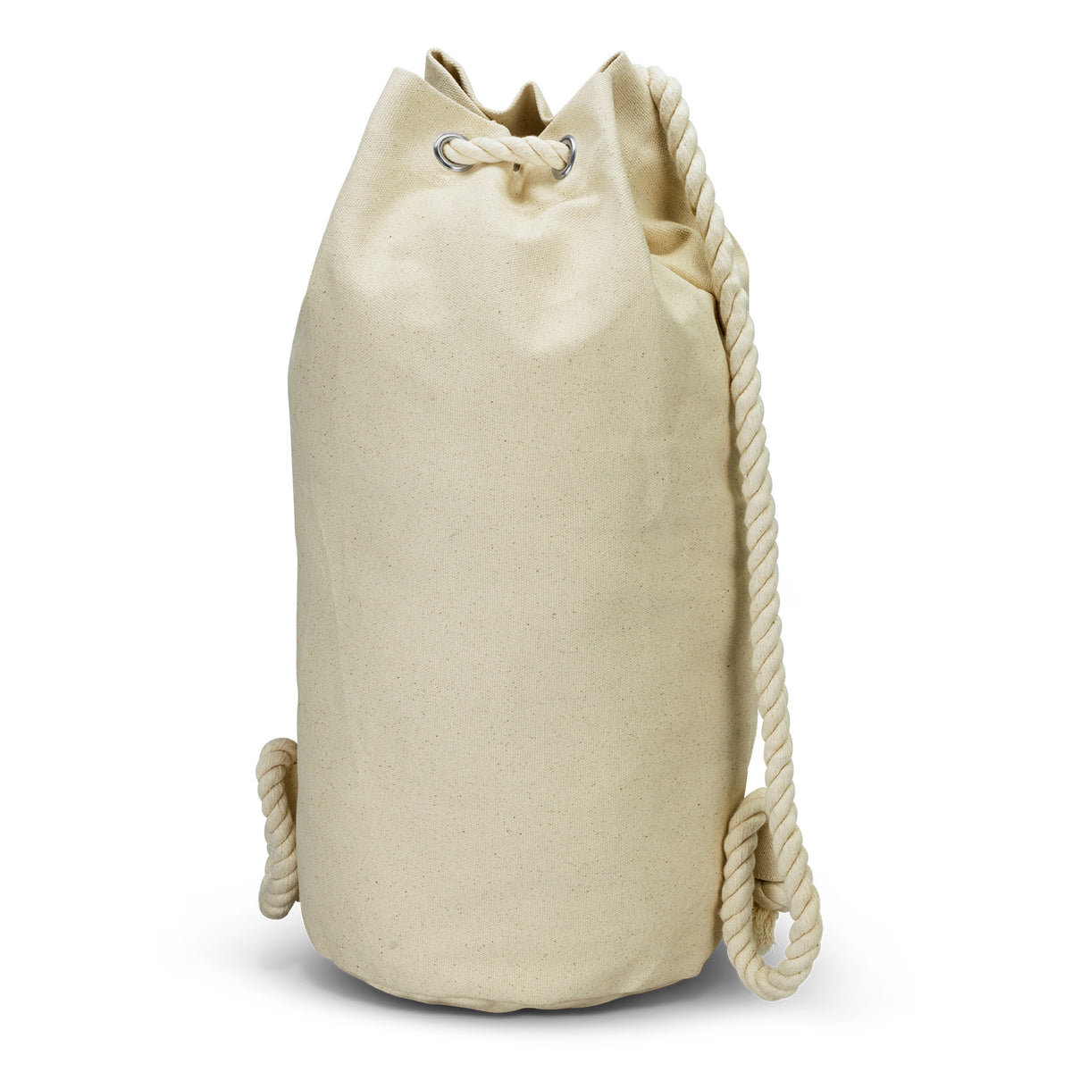 Riverside Canvas Barrel Bag - Natural