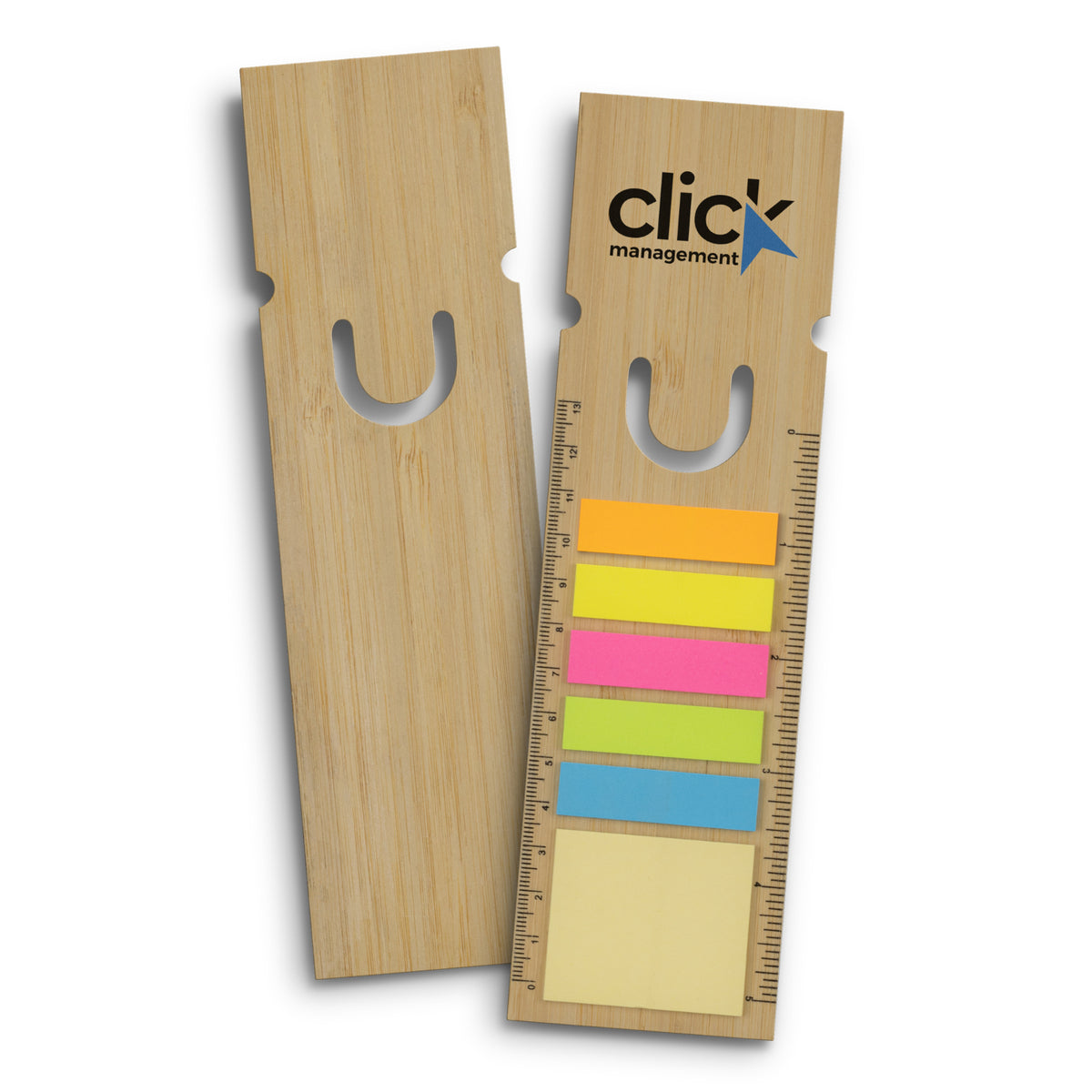 Bamboo Ruler Bookmark - Square - Main