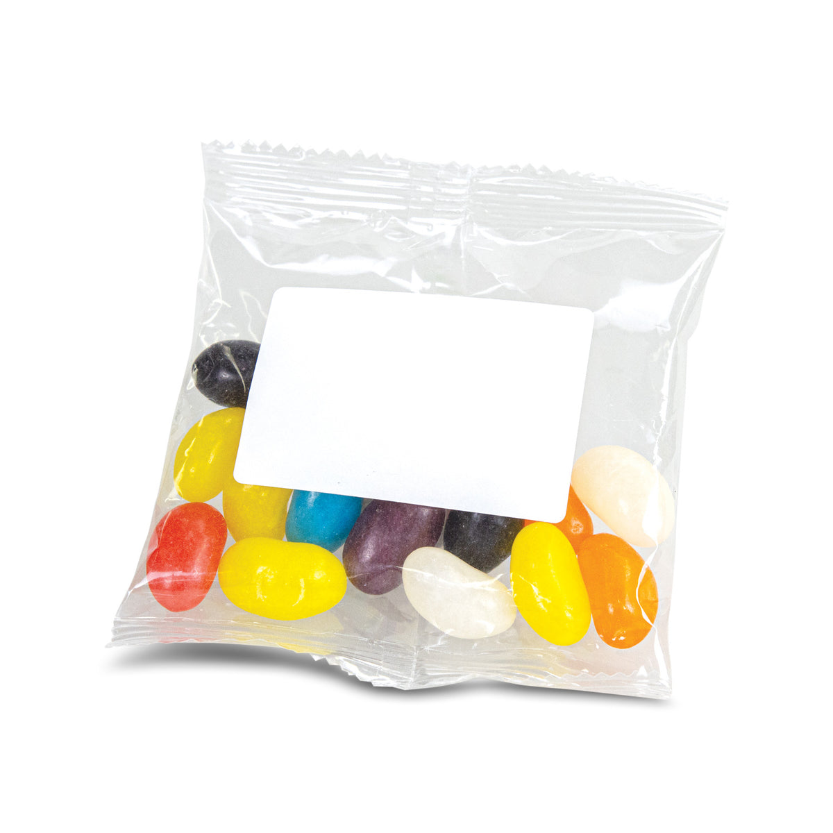 Jelly Beans - Assorted - Label - Rectangle