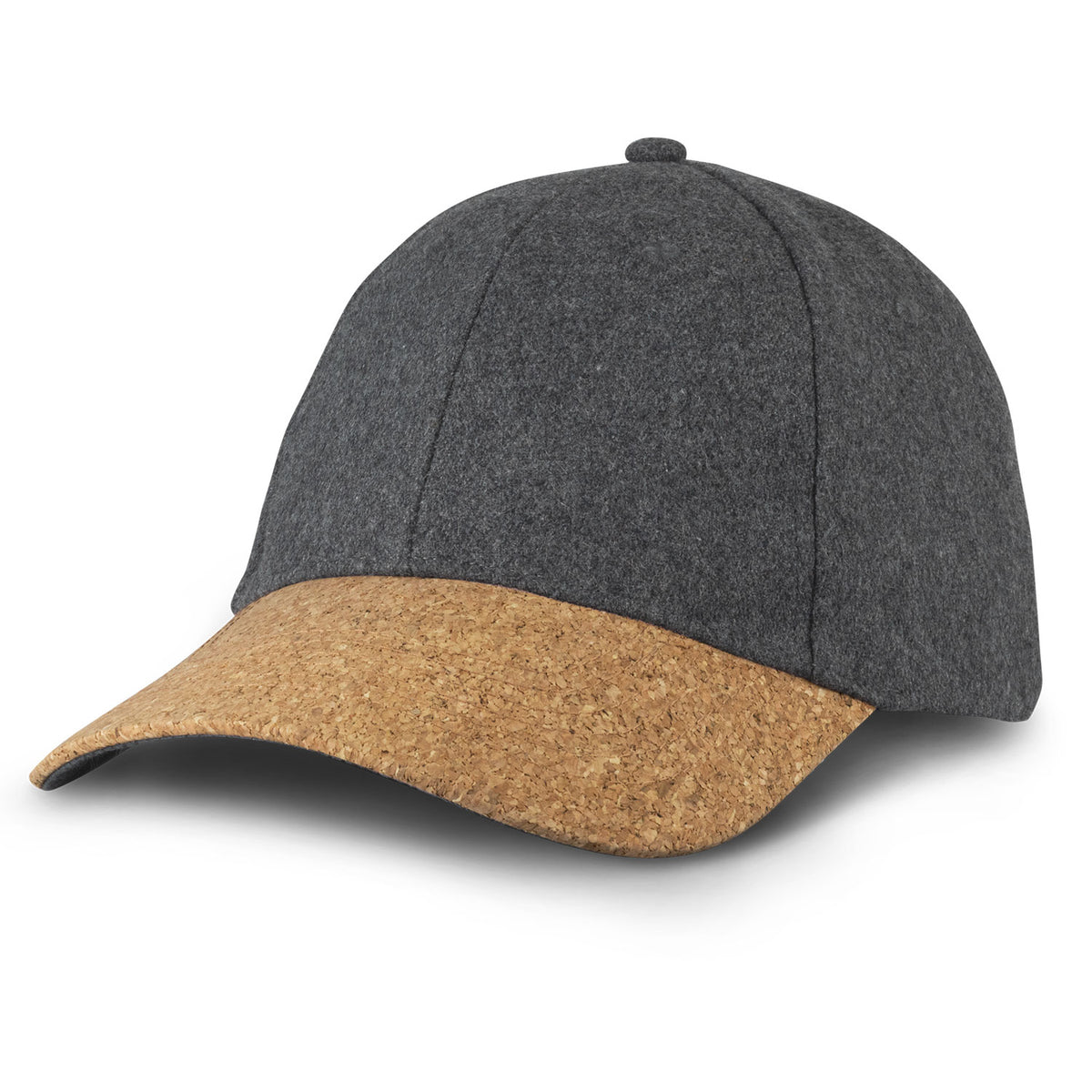 Anchor 6 Panel Cap - Charcoal