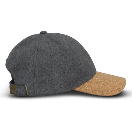 Anchor 6 Panel Cap - Charcoal - Side