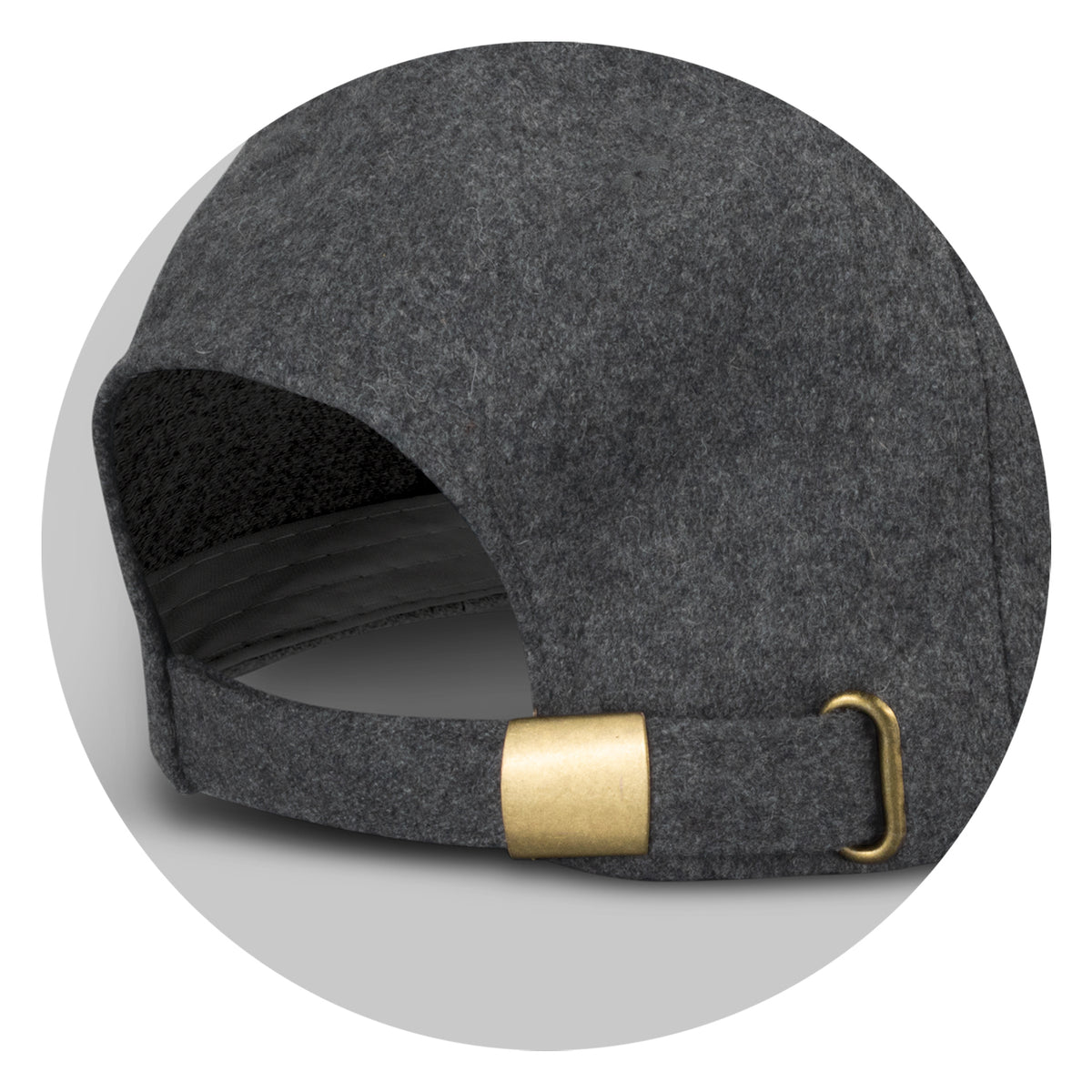 Anchor 6 Panel Cap - Buckle - Detail