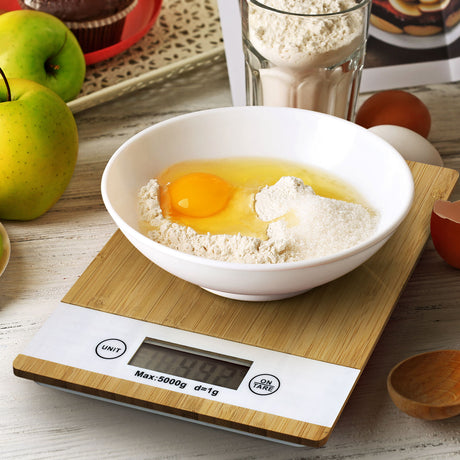 Bamboo Kitchen Scale - Feature