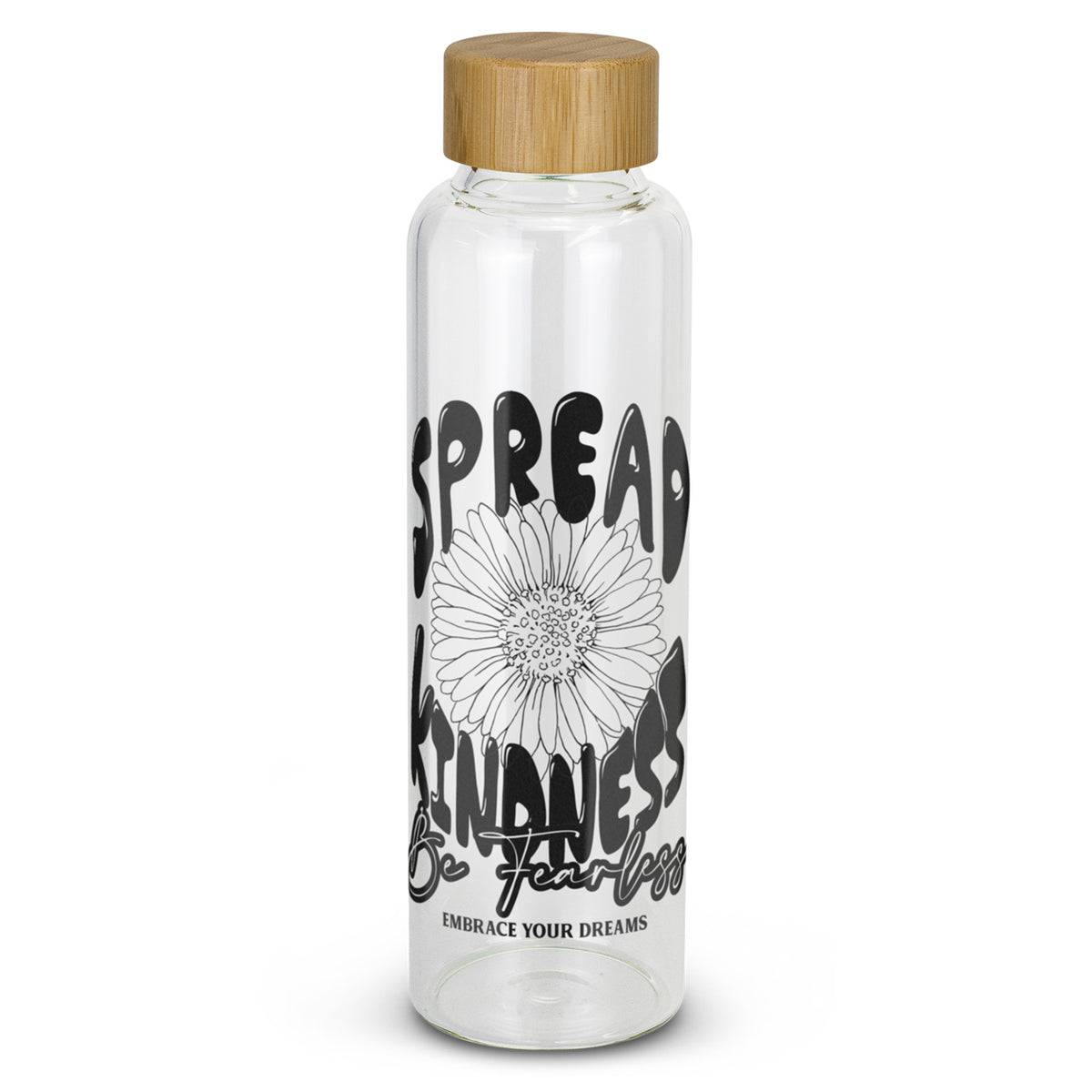 Eden Glass Bottle Bamboo Lid - Main