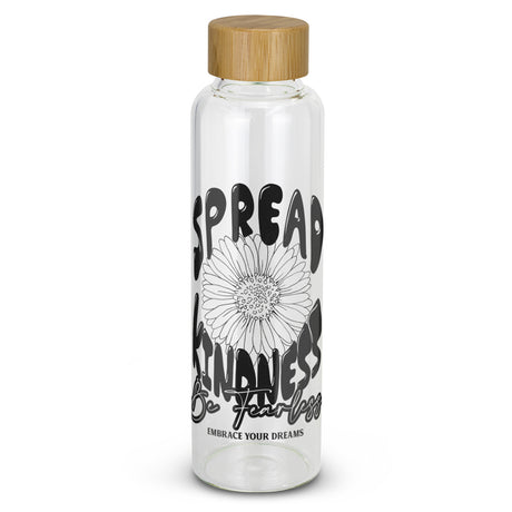 Eden Glass Bottle Bamboo Lid - Main