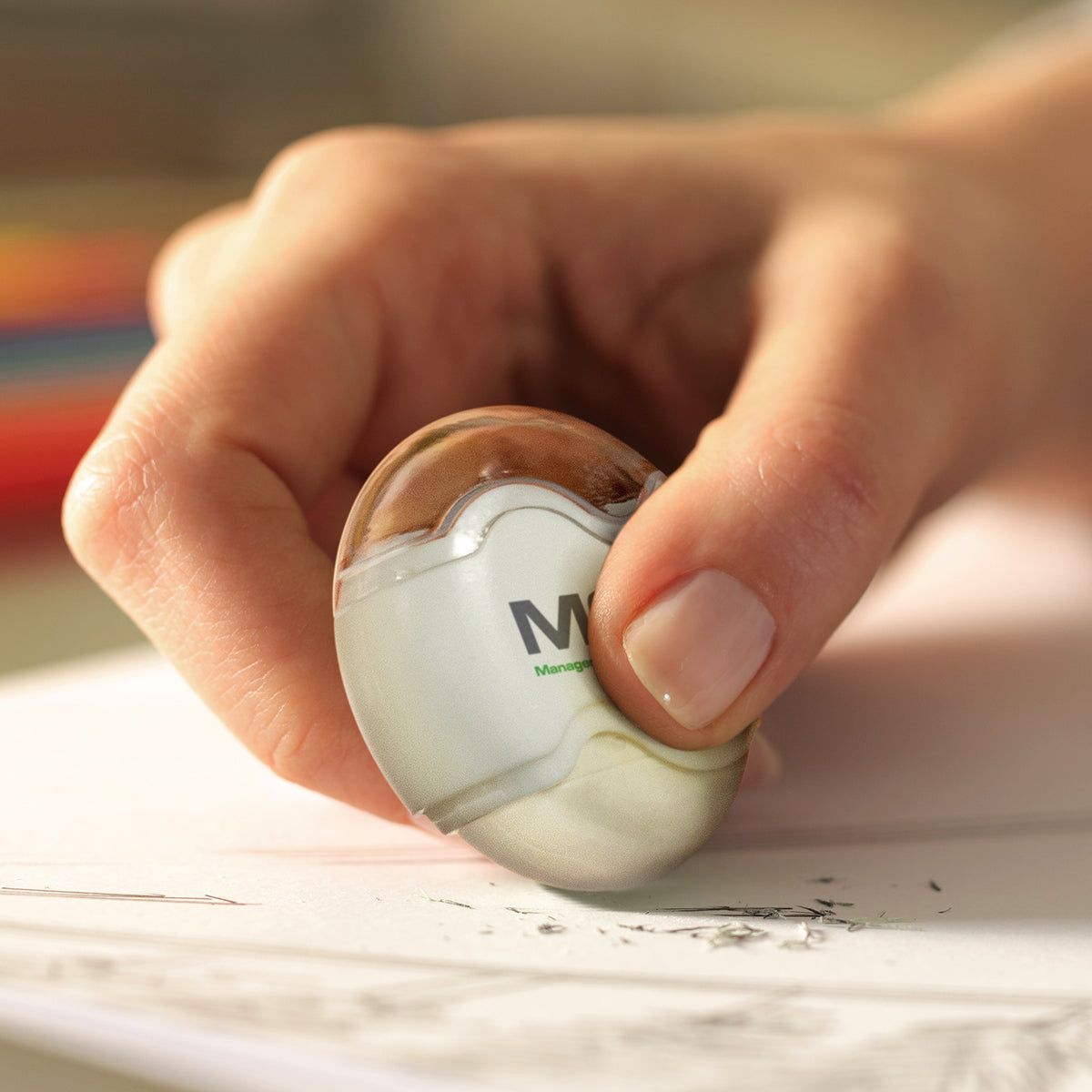 Pencil Sharpener with Eraser - Feature