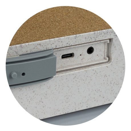 NATURA Oaken Speaker Wireless Charger - Detail