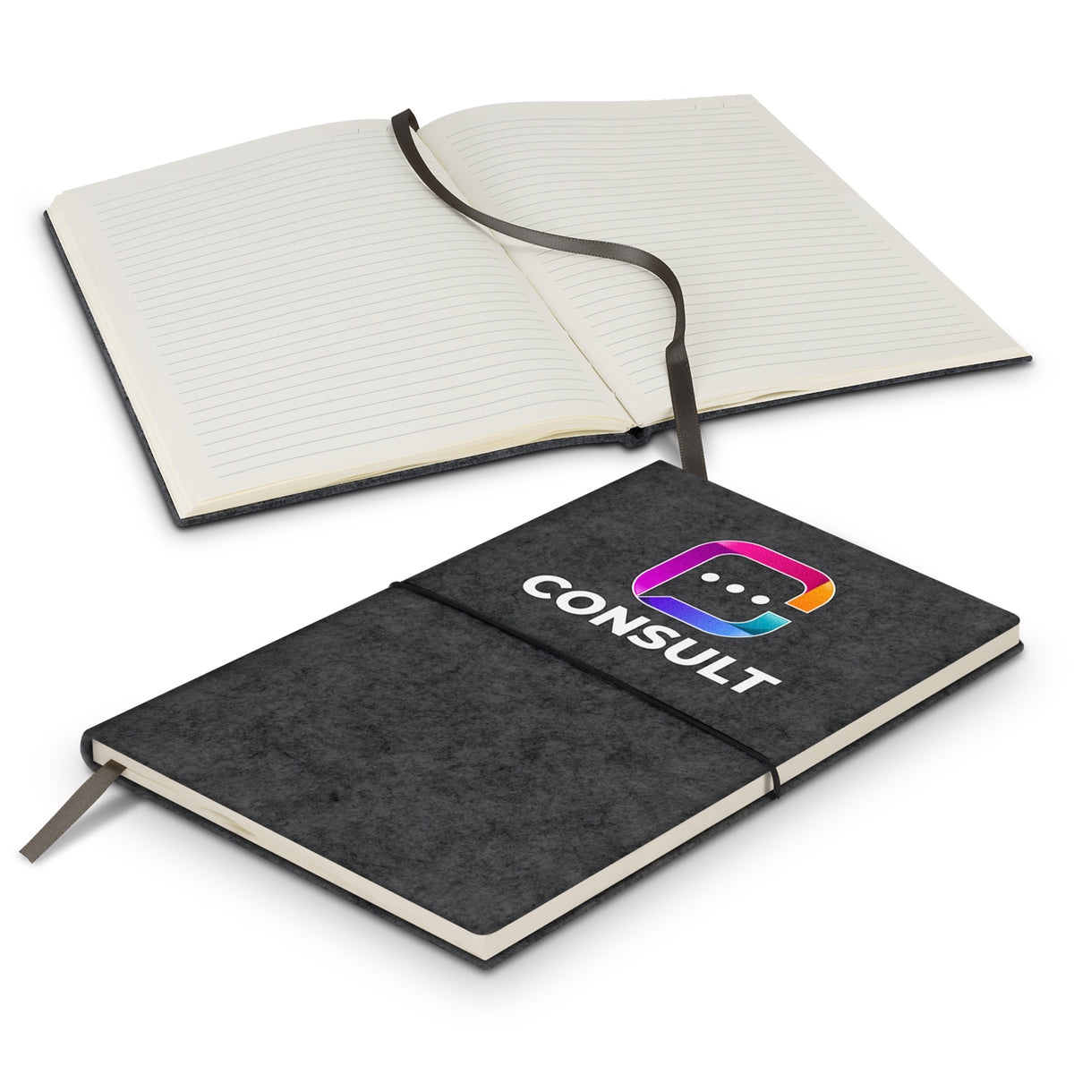 RPET Felt Soft Cover Notebook - Main