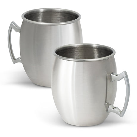 Cossack Mule Mug - Silver
