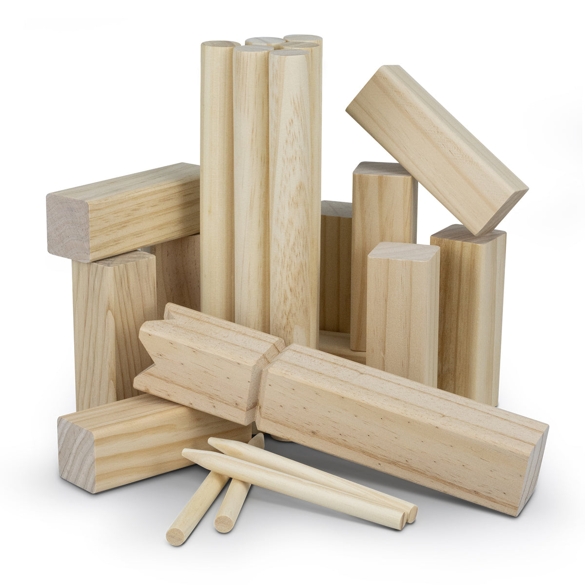 Kubb Wooden Game - Game