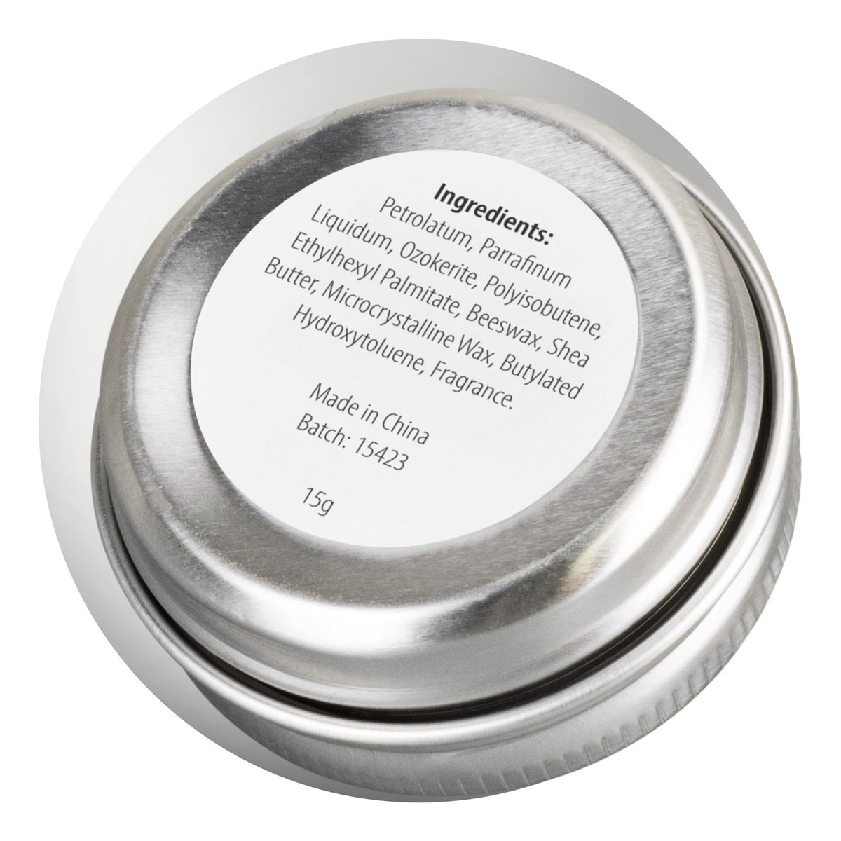 Lip Balm Tin - Detail
