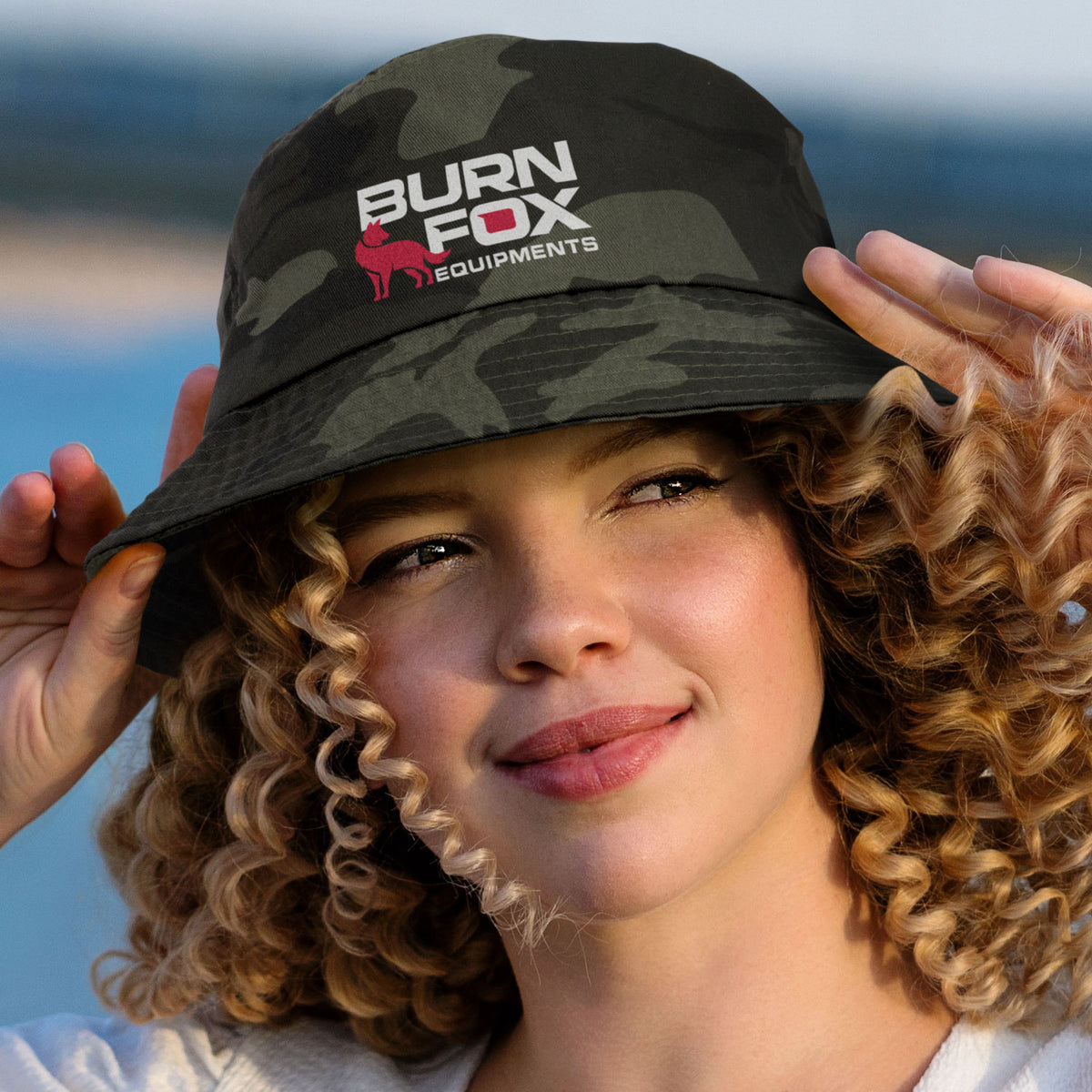 Camouflage Bucket Hat - Feature