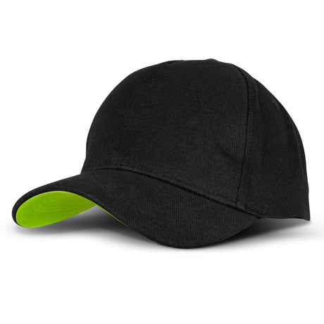 Hornet Cap - Black/Bright Green