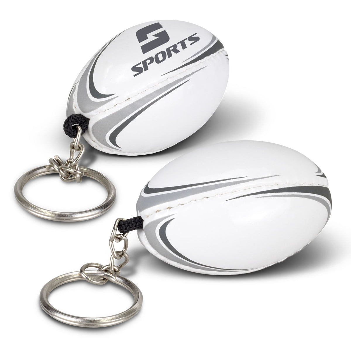 Rugby Ball Key Ring - Main