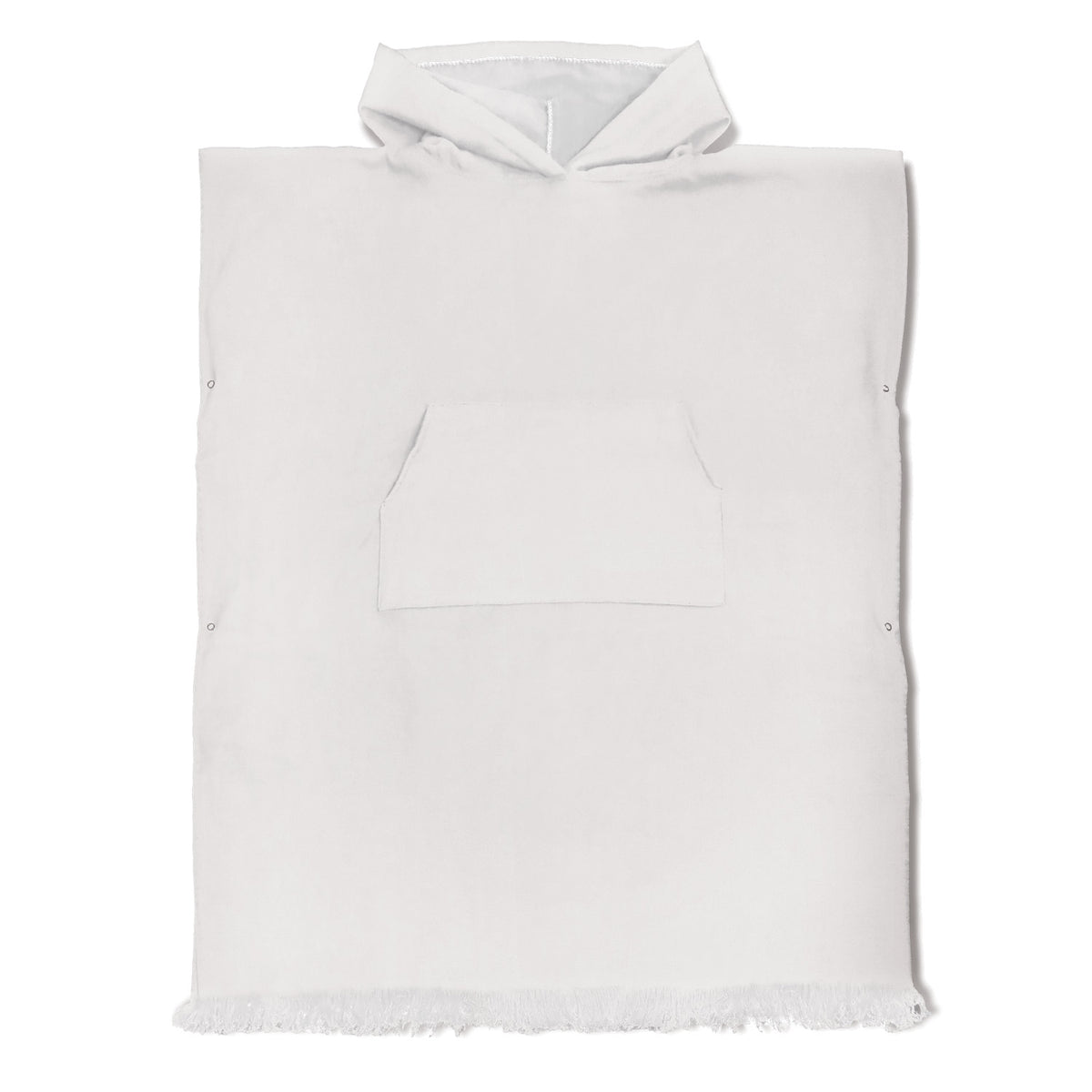 Aruba Hooded Towel - White