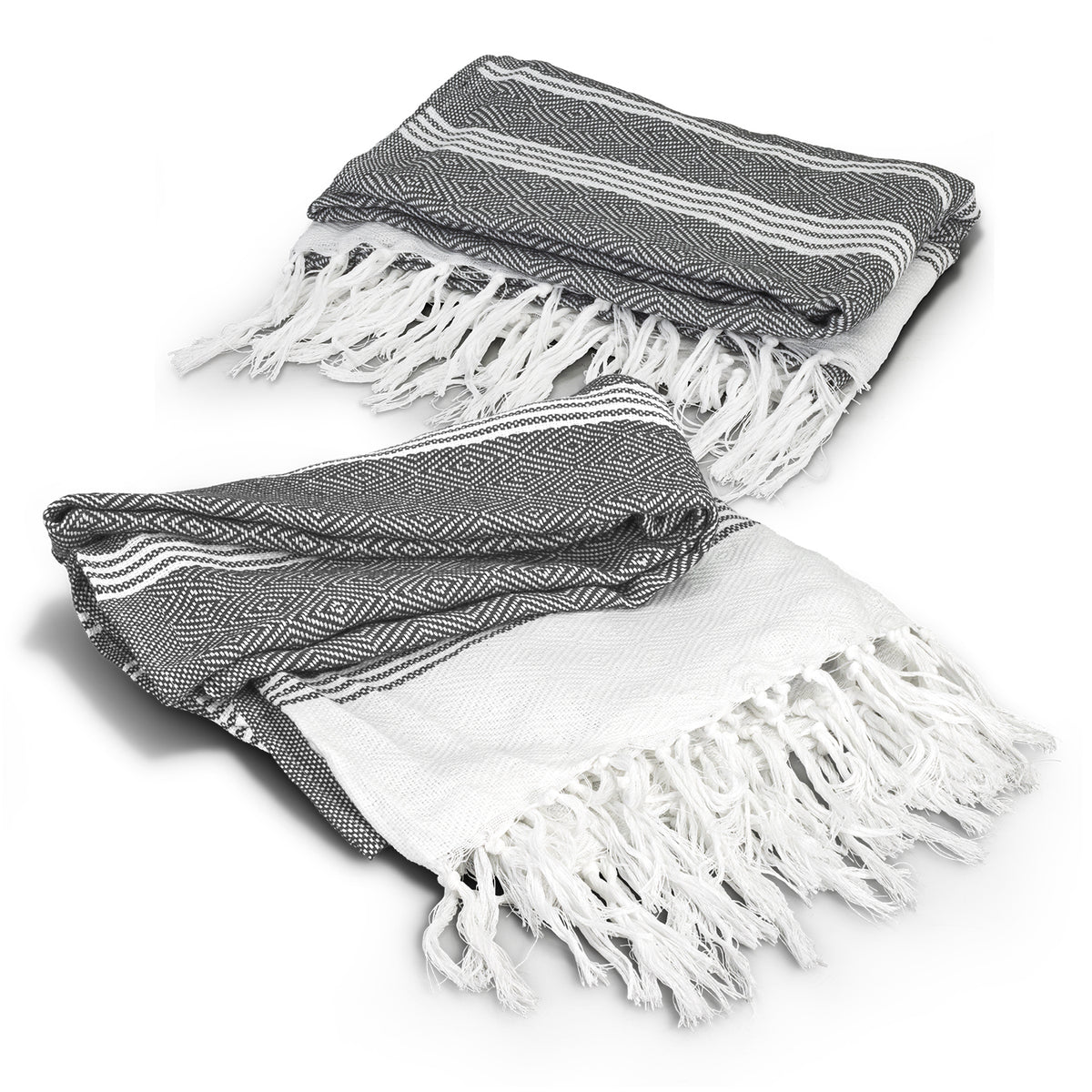 Ohau Throw Blanket - Charcoal