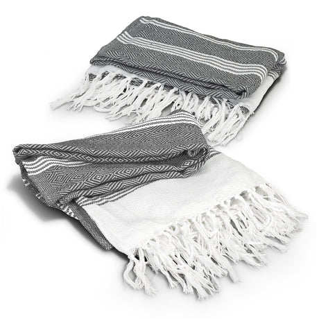Ohau Throw Blanket - Charcoal