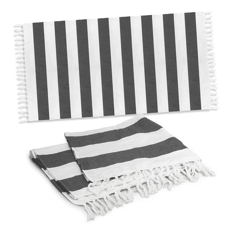 Okana Cotton Towel - Charcoal