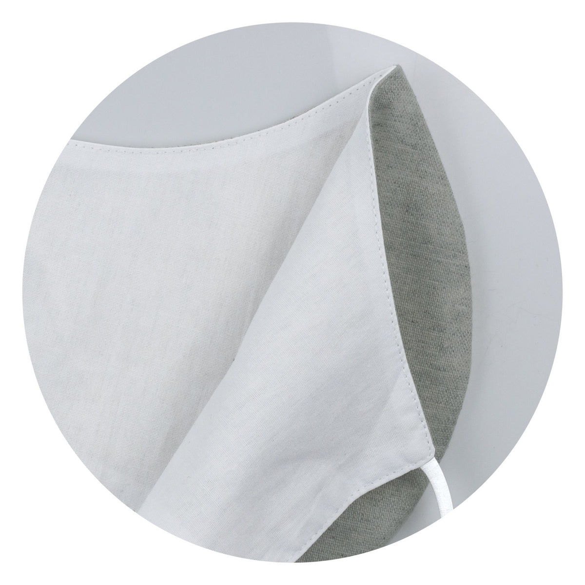 Linen Face Mask - Detail
