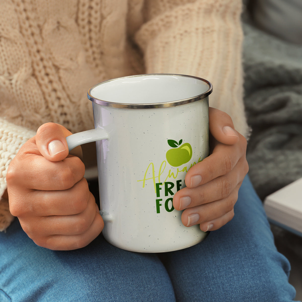 Bendigo Enamel Mug - 600ml - Feature