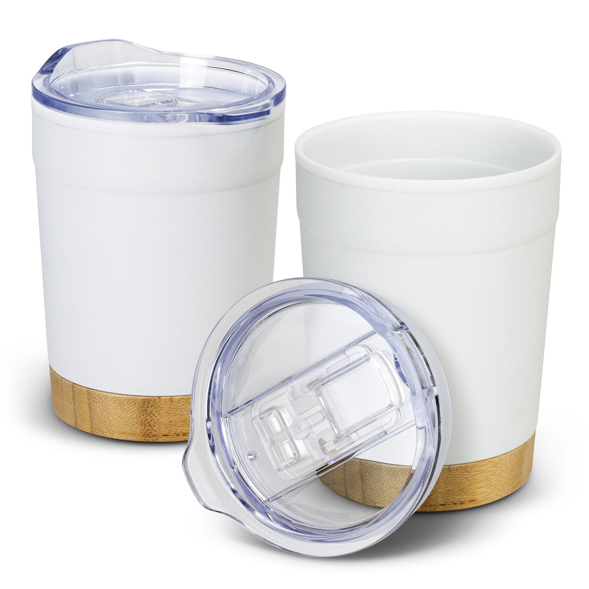 Valetta Double Wall Cup - White