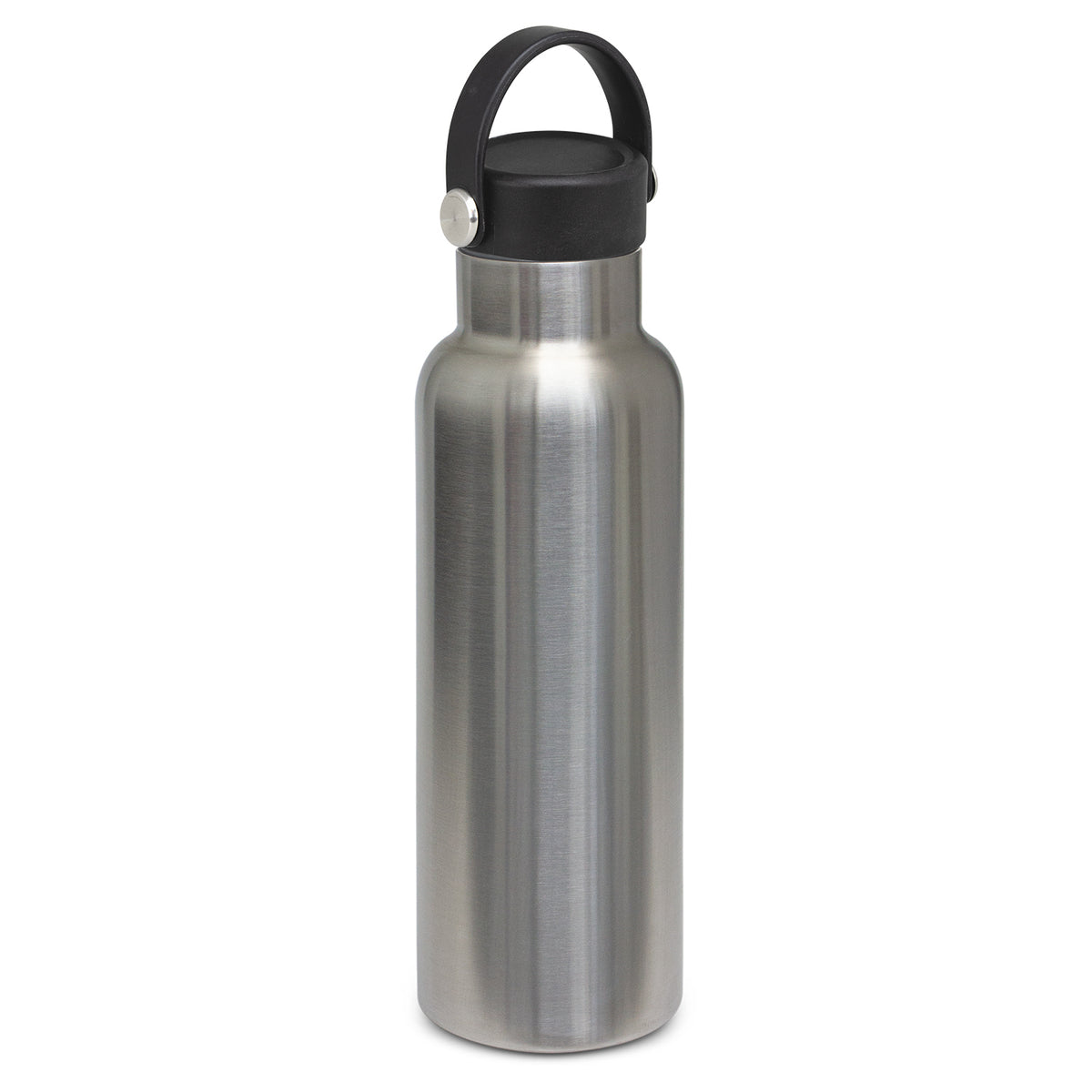 Nomad Vacuum Bottle Stainless - Carry Lid - Stainless