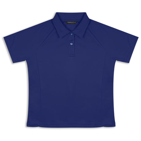 TRENDSWEAR Ace Performance Women's Polo - Royal Blue