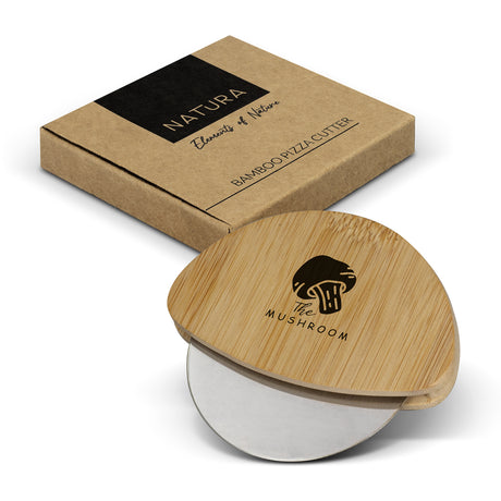 NATURA Bamboo Pizza Cutter - Main