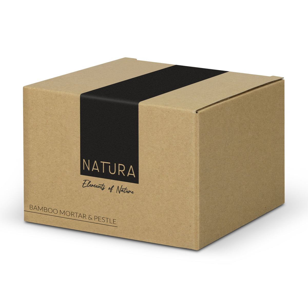 NATURA Bamboo Mortar and Pestle - Gift Box