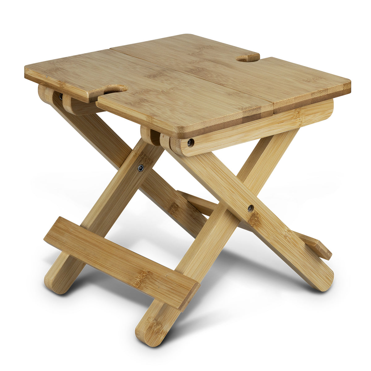 NATURA Bamboo Folding Wine Table - Natural