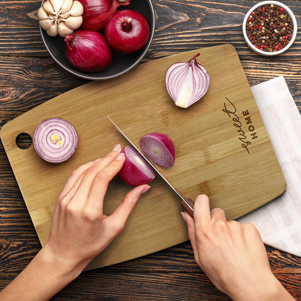 NATURA Bamboo Chopping Board - Impact Aware
