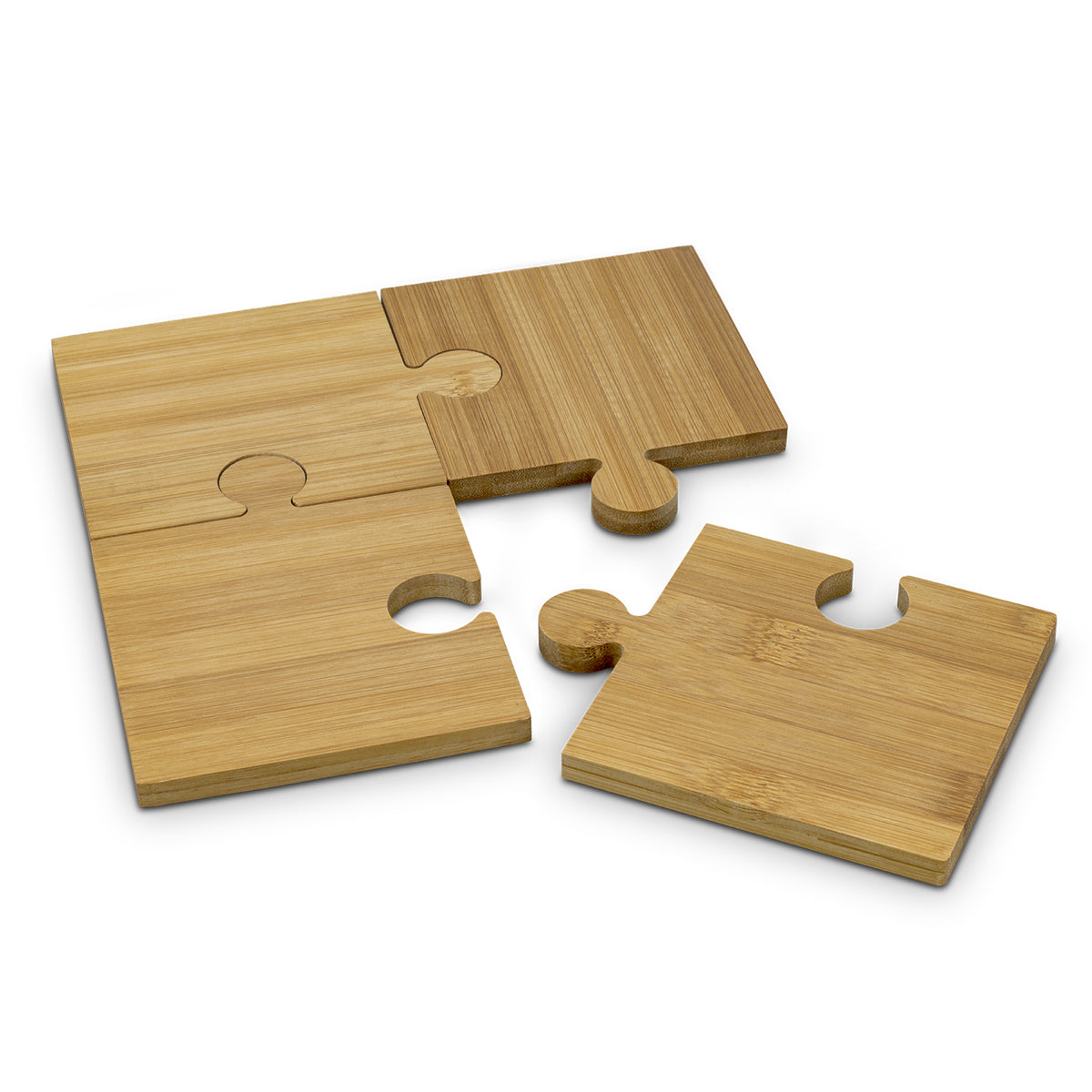 NATURA Puzzle Coaster - Set of 4 - Detail