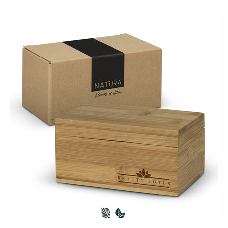 NATURA Bamboo Tea Box - Impact Aware