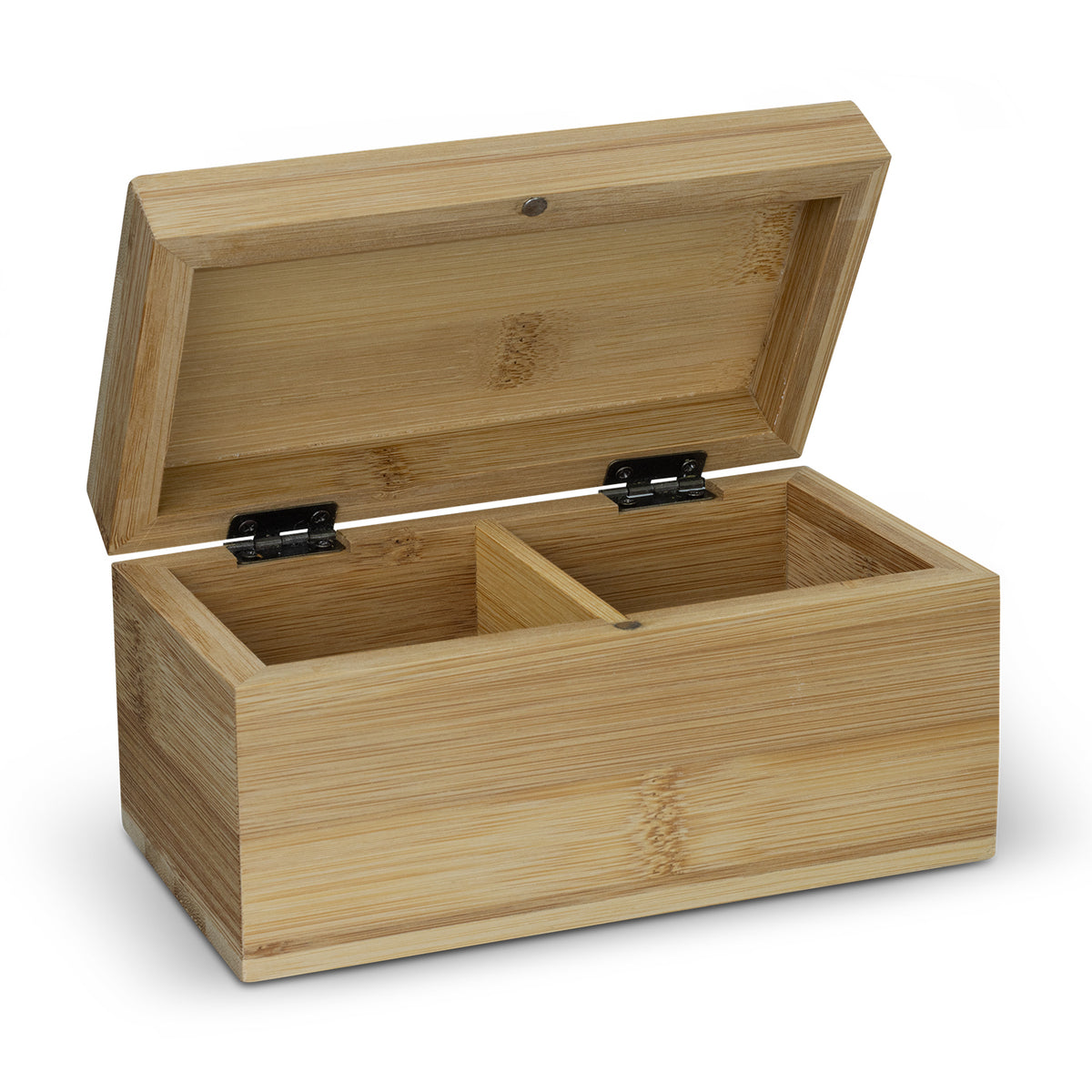 NATURA Bamboo Tea Box - Open