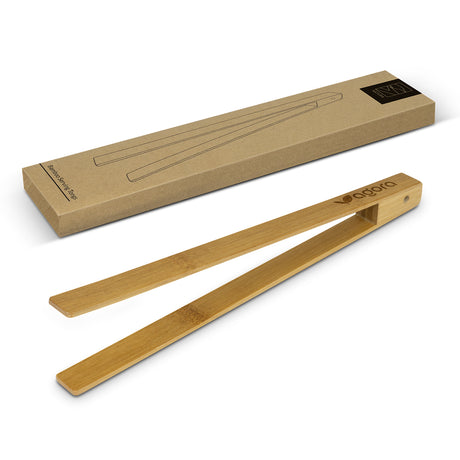 NATURA Bamboo Serving Tongs - Main