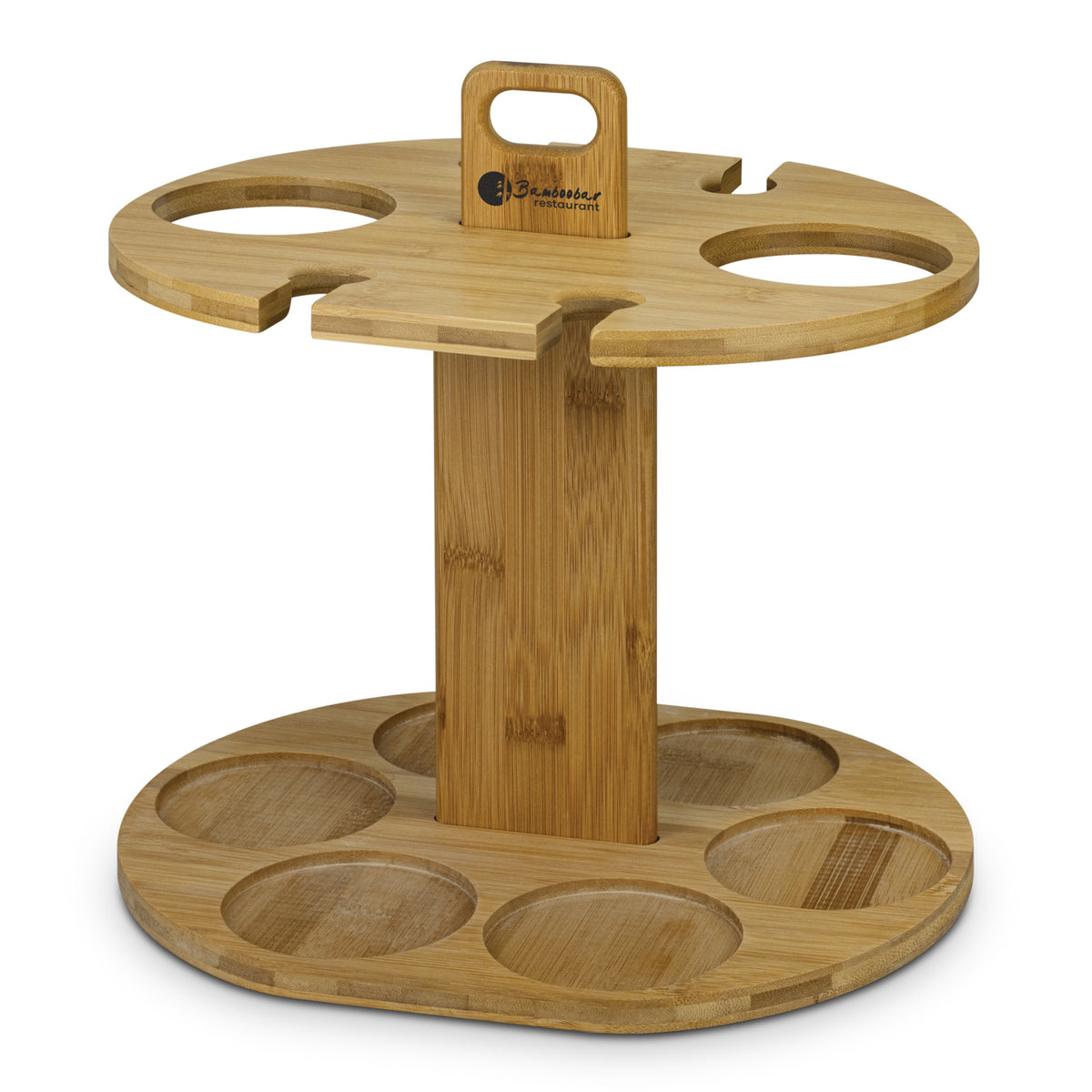 Bamboo Wine Rack - Natural