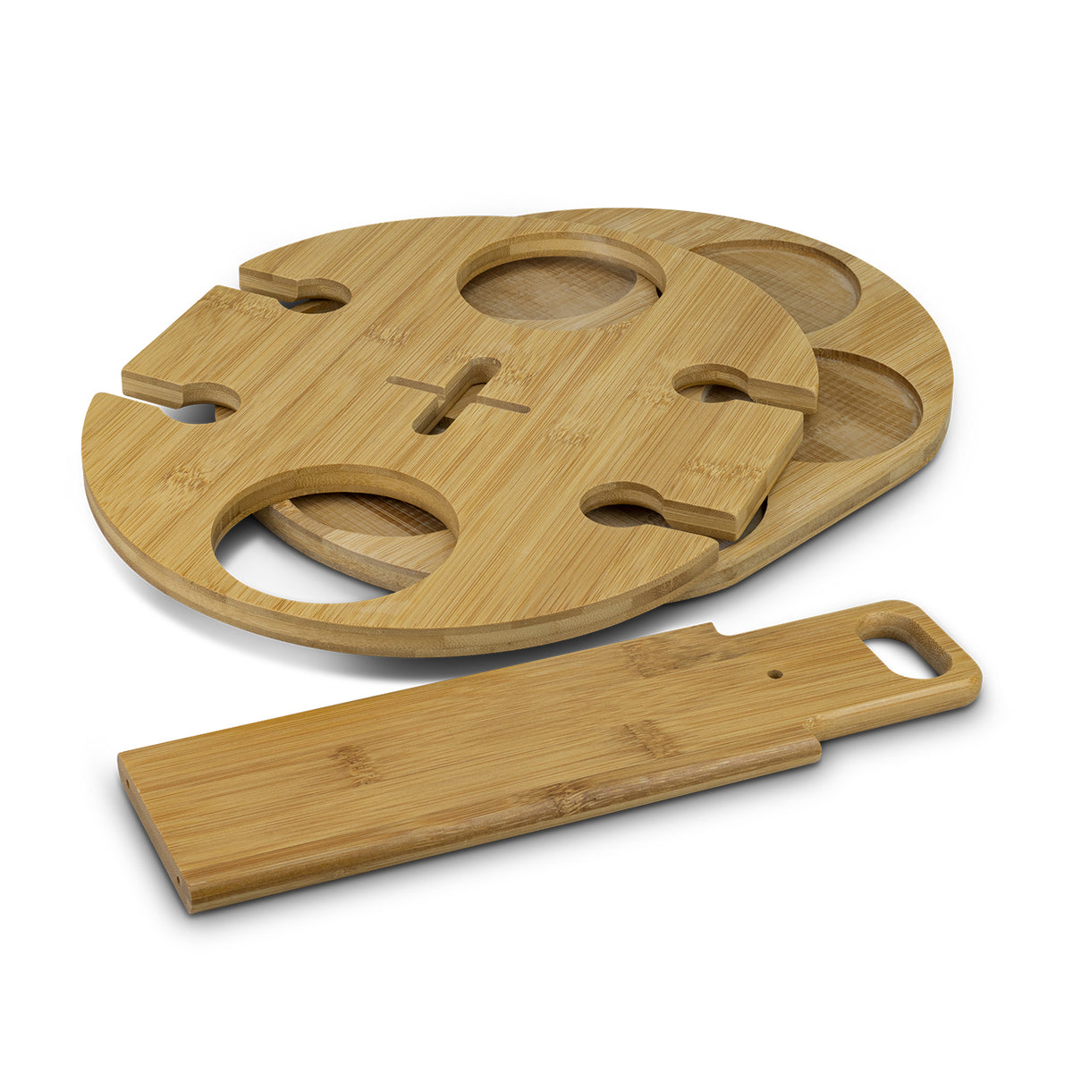 Bamboo Wine Rack - Flat Pack