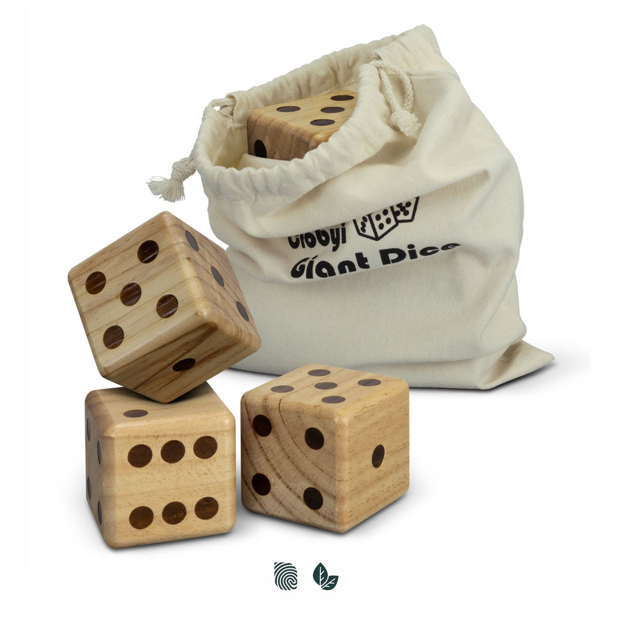 Wooden Yard Dice Game - Impact Aware