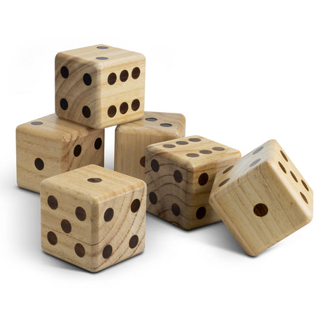 Wooden Yard Dice Game - Dice
