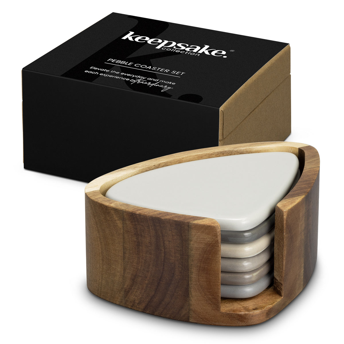 Keepsake Pebble Coaster Set - Main