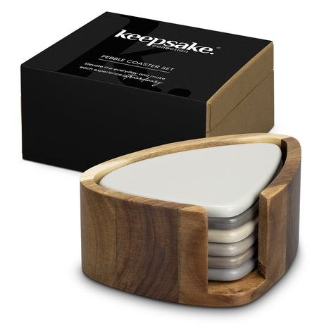 Keepsake Pebble Coaster Set - Main
