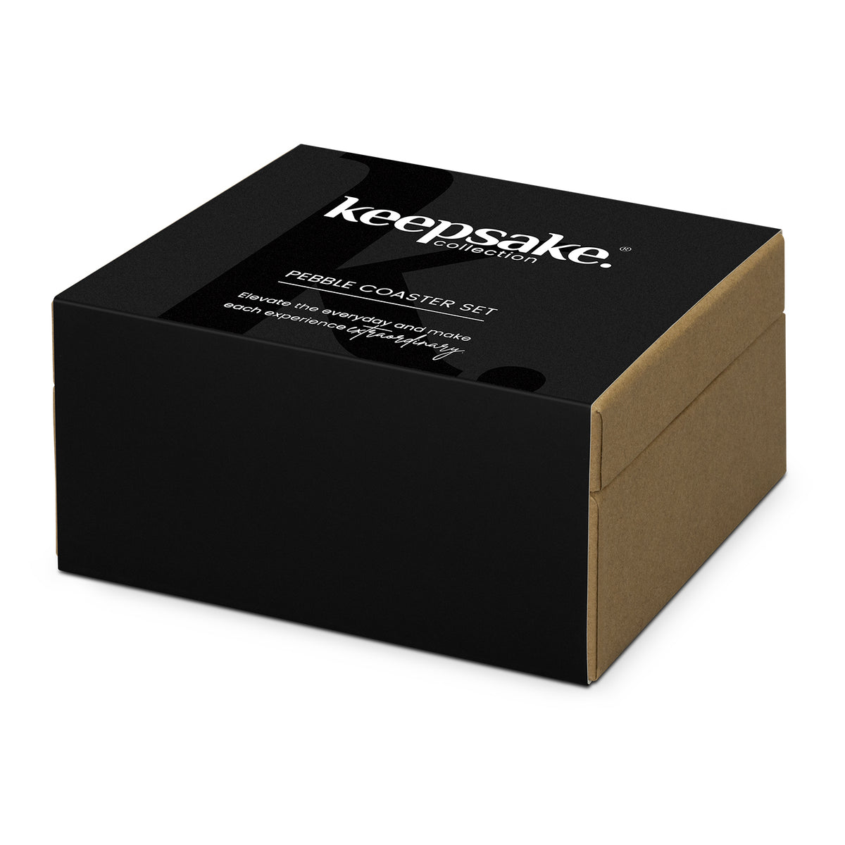 Keepsake Pebble Coaster Set - Packaging