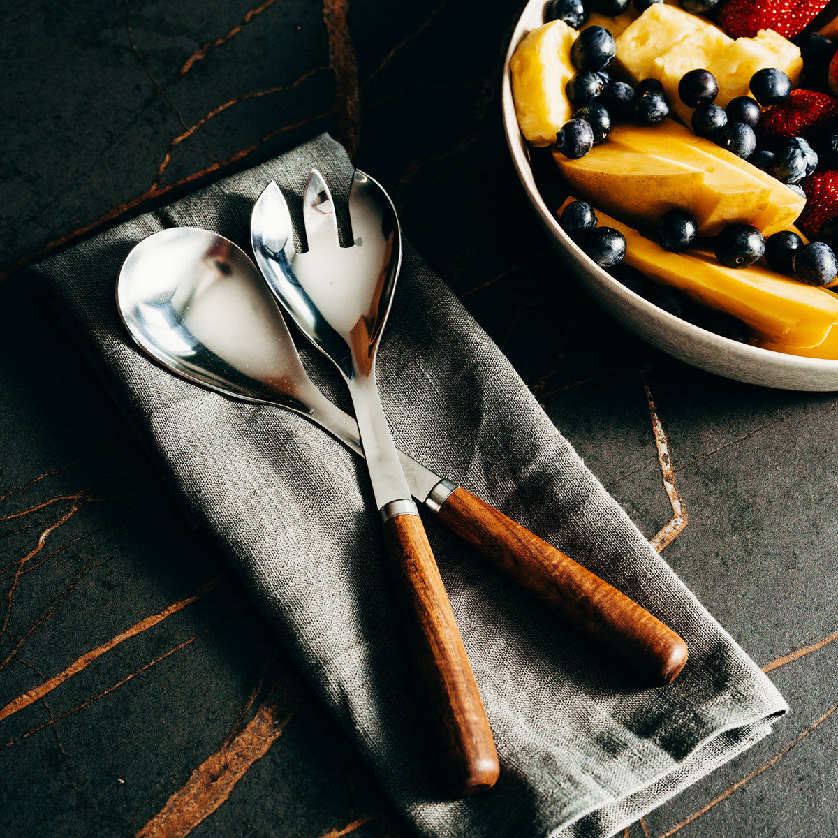 Keepsake Salad Servers - Feature