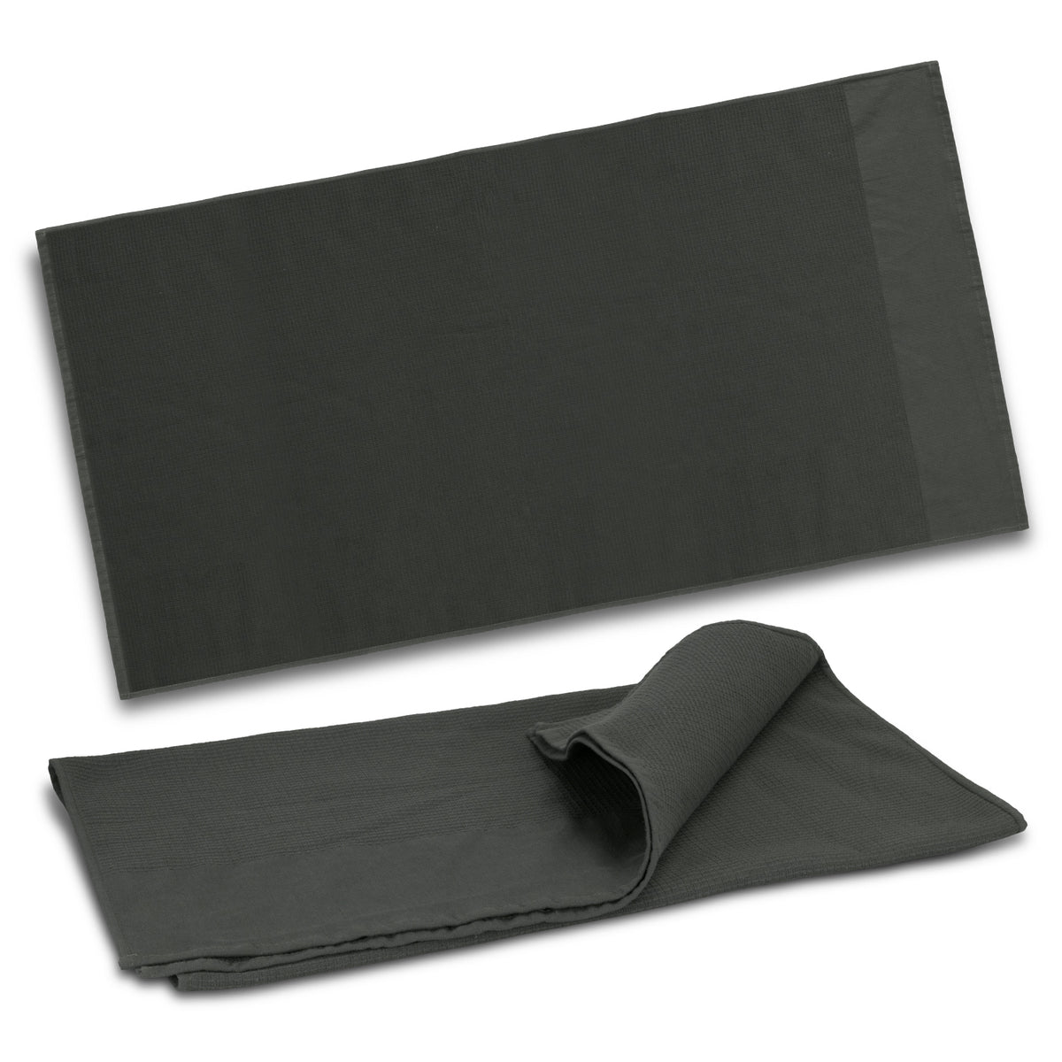 Rochester Waffle Towel - Charcoal