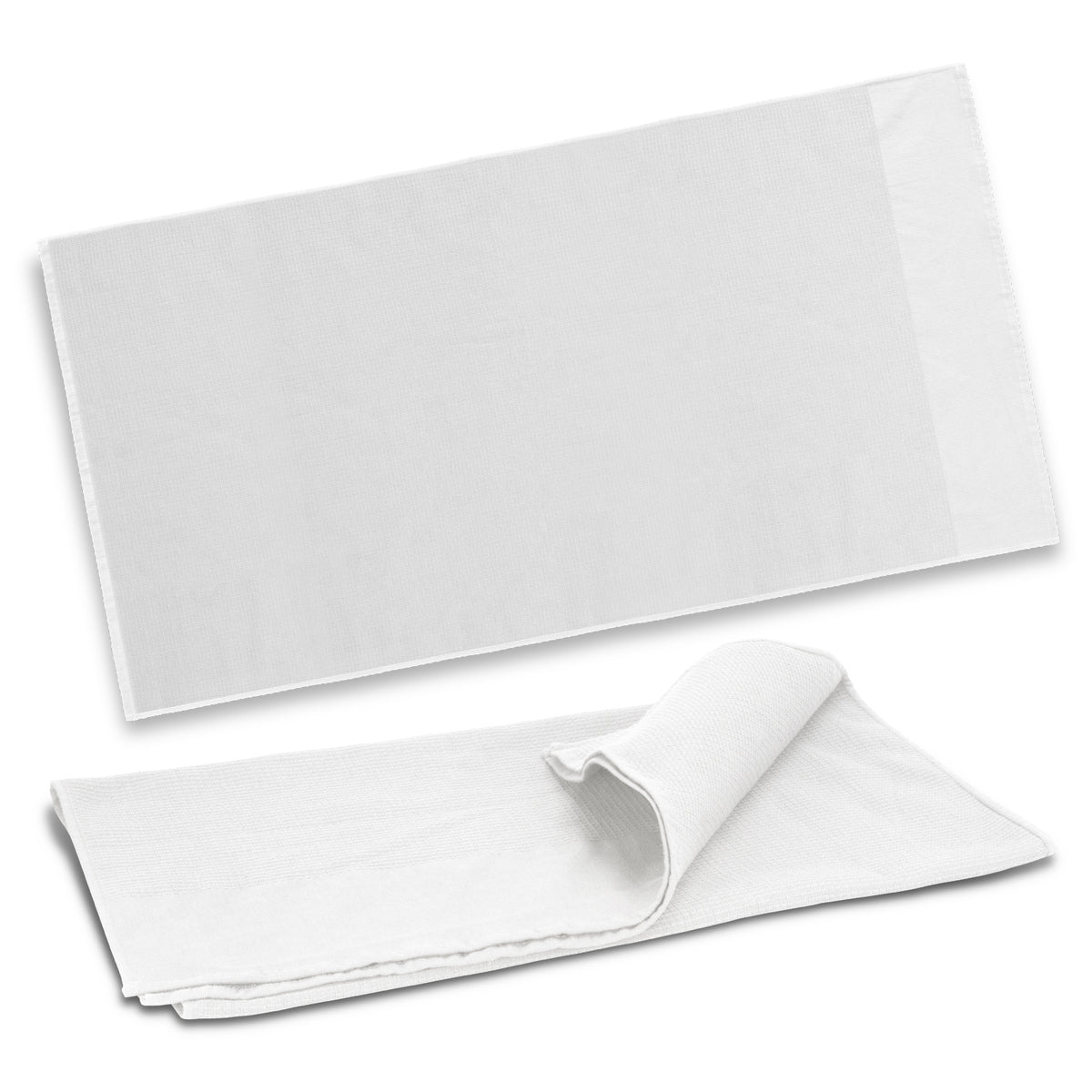 Rochester Waffle Towel - White